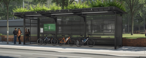 abri vélo sécurisé