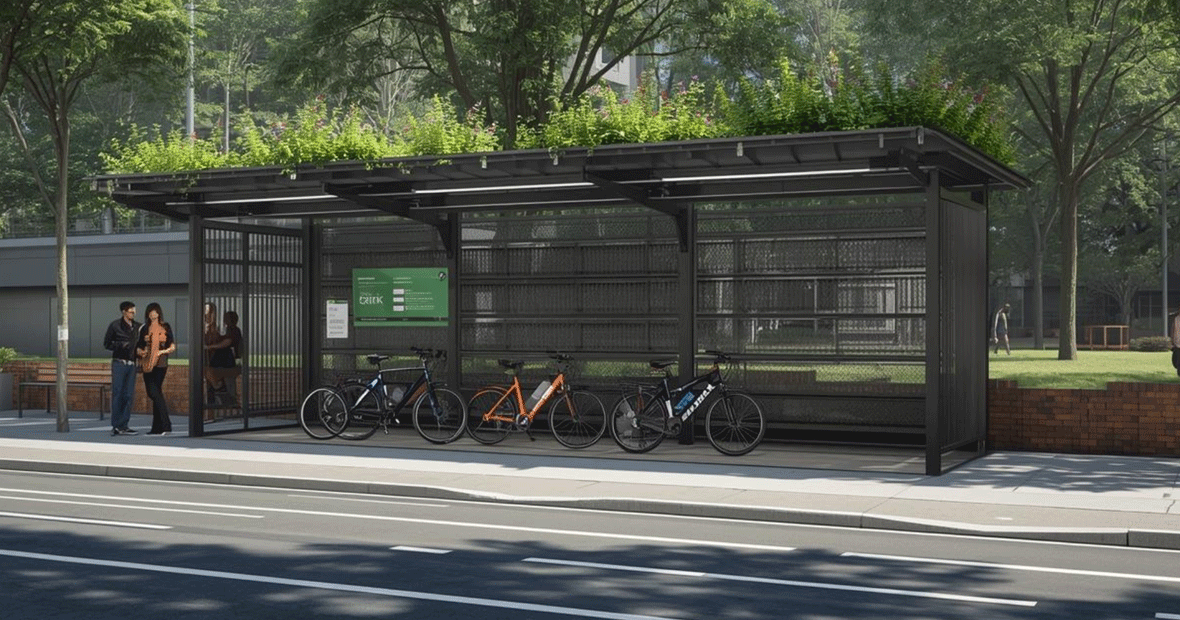 abri vélo sécurisé